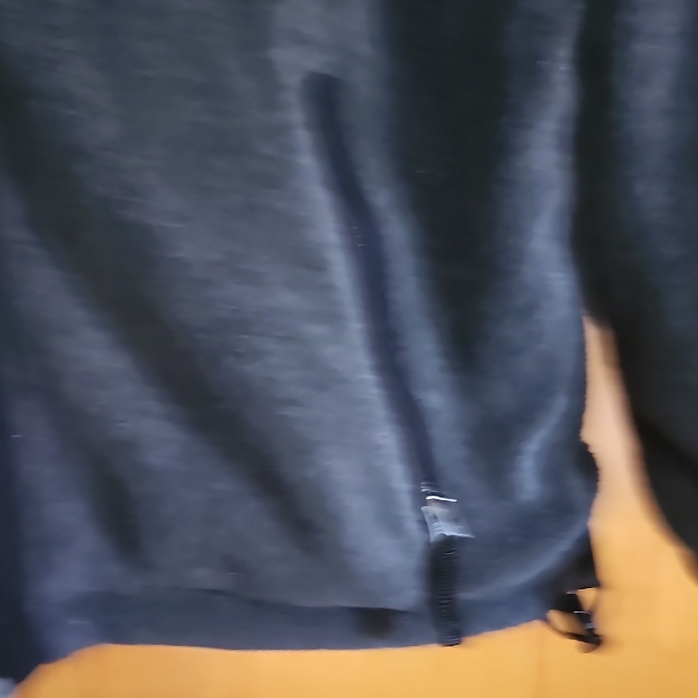 Verizon Wireless Black and Gray Reversable Fleece Jacket By Dunbrooke. - Picture 7 of 16